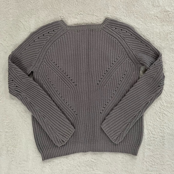 Workshop Republic Grey Knit Sweater, Women’s Size XS - Picture 2 of 7
